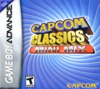 Capcom Classics Mini Mix GameBoy Advance  box art